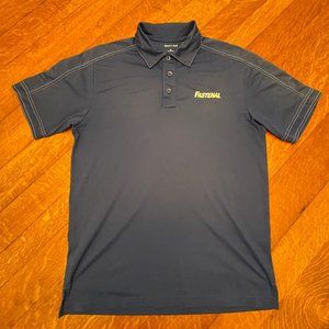 Fastenal Polo Shirt, Blue, Men's M